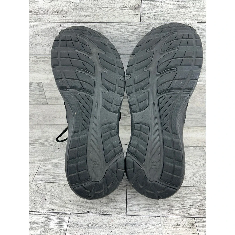 Asics Gel-Contend 7 Women Walking Shoes Black Leather 1132A057 Size‎ 9.5